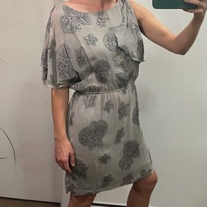 Halston Open Shoulder Dress